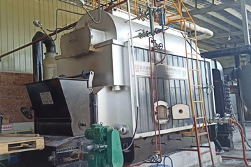 1000kg biomass boiler,1ton steam boiler,dzl biomass boiler