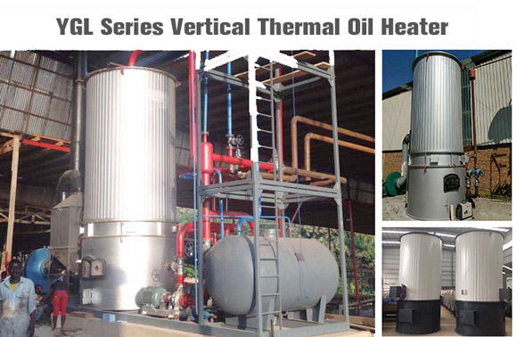 Vertical Coal/Wood Thermal Oil Heater