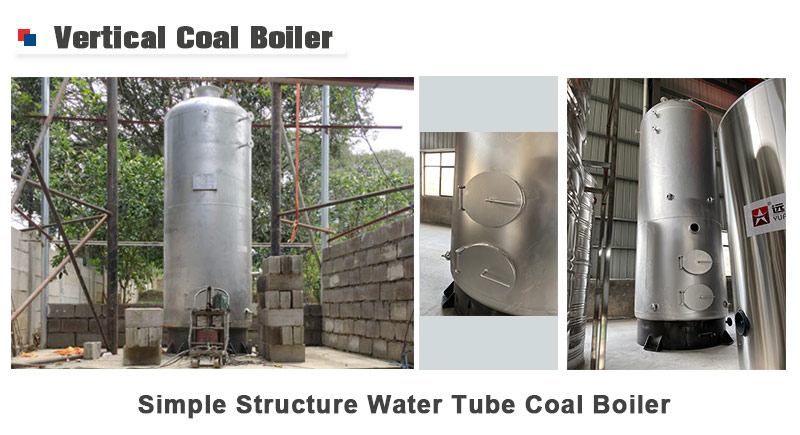 small coal fired boiler,water tube coal boiler,vertical coal steam boiler