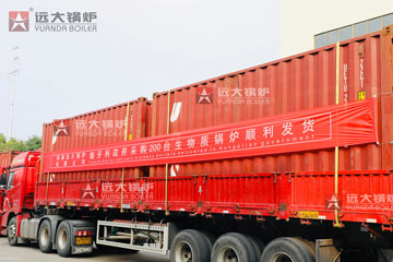 industrial mobile heating boiler,mobile biomass boiler,container heating boiler