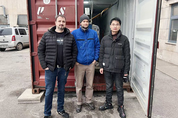 Containerised biomass heating boiler,biomass hot water boiler,containerised hot water boiler