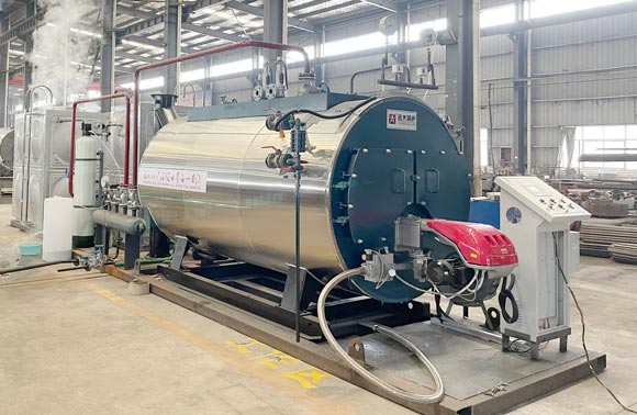 packaged fire tube boiler, gas fire tube boiler, three pass boiler