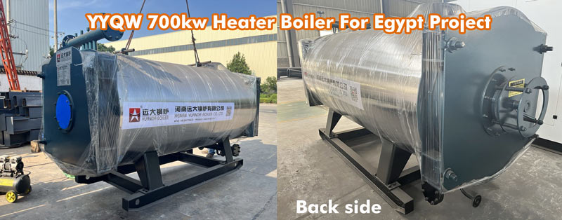 Gas Thermal Oil Boiler 700kw,YYQW thermal oil heater,gas thermic fluid heater