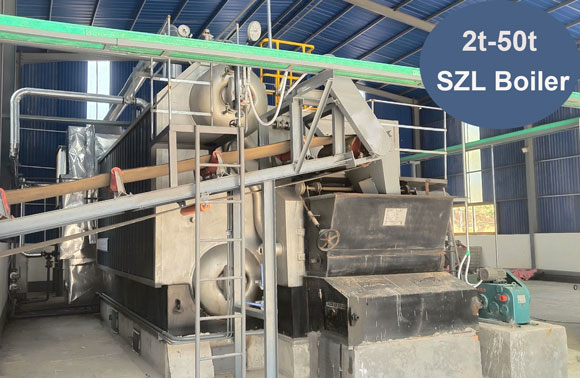 SZL biomass steam boiler,water tube biomass boiler,6ton biomass fired boiler