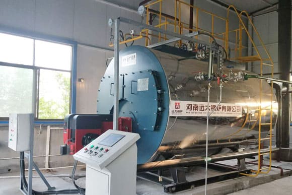 horizontal fire tube biogas boiler,biogas burner boiler,automatic biogas boiler