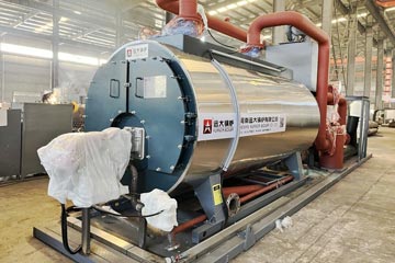 skid mounted hot water boiler,portable gas fired boiler,skid mounted gas fired boiler