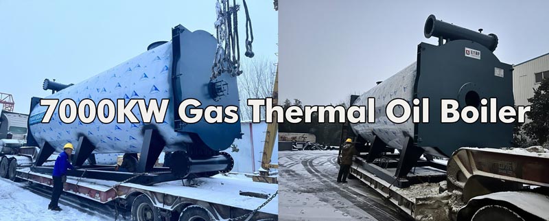 horizontal coil thermal oil heater,7000kw thermic fluid heater,7000kw thermal oil boiler