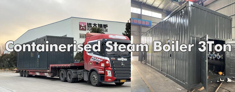 containerised steam boiler,industrial mobile steam boiler,mobile oil gas fired boiler