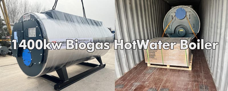 1400kw biogas boiler,industrial biogas boiler,biogas boiler for dairy plant