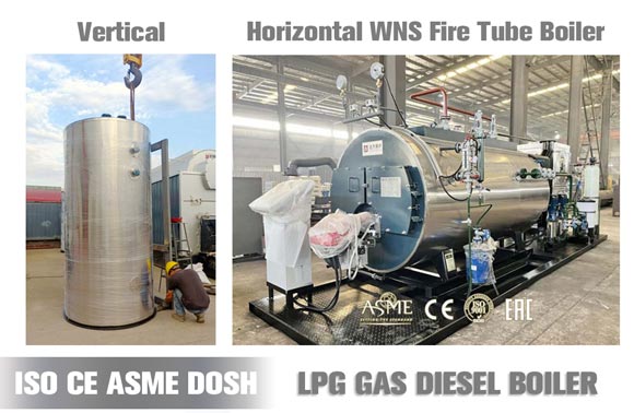 diesel fired steam boiler,vertical diesel boiler,horizontal diesel boiler