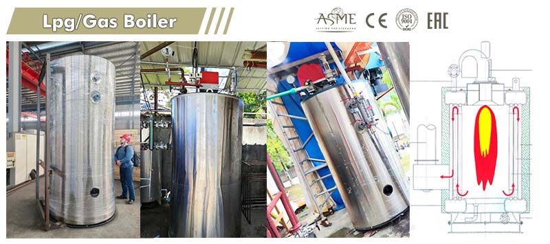 vertical gas boiler,vertical lpg boiler,vertical steam boiler