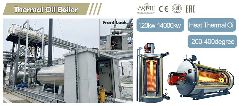gas thermal oil boiler,gas thermic fluid heater,gas fired hot oil boiler