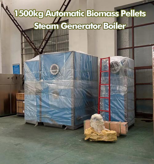 automatic biomass steam generator,biomass pellets steam generator,1500kg biomass steam generator boiler
