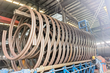 thermal oil boiler coil pipe,stainless steel coil pipe,thermal oil heater coils