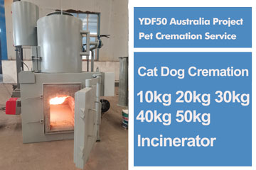 50kg pet incinerator,50kg cat dog incinerator,pet cremation machine