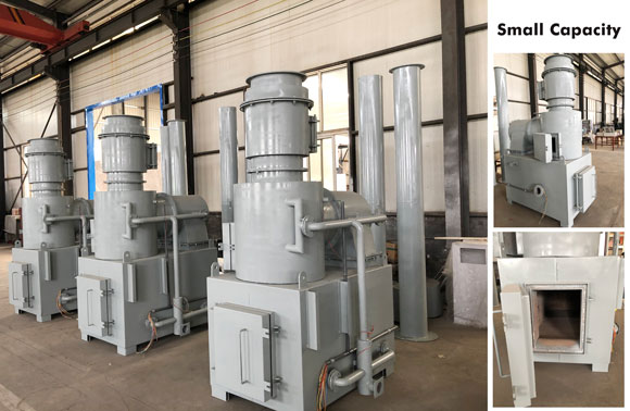 Hospital Medical Waste Incinerator Low Cost No Pollution With Ventury scrubber