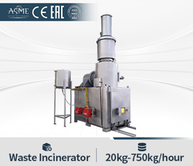 Industrial Waste Garbage Incinerator Diesel Gas Incinerator 20kg-5000kg