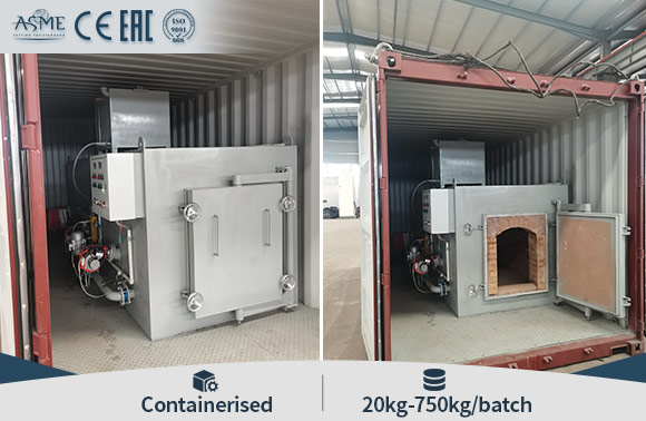 portable diesel gas fired incinerator,incinerator for hospital