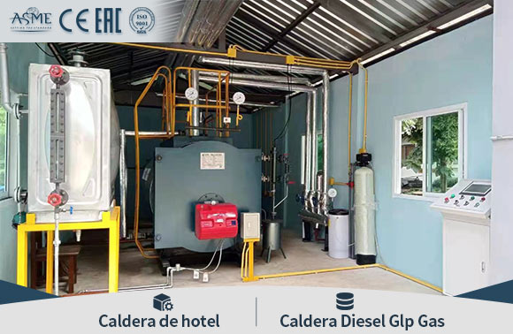 Caldera de Hotel Caldera Vapor Caldera Agua Caliente Caldera de Diesel Glp Gas Electrica