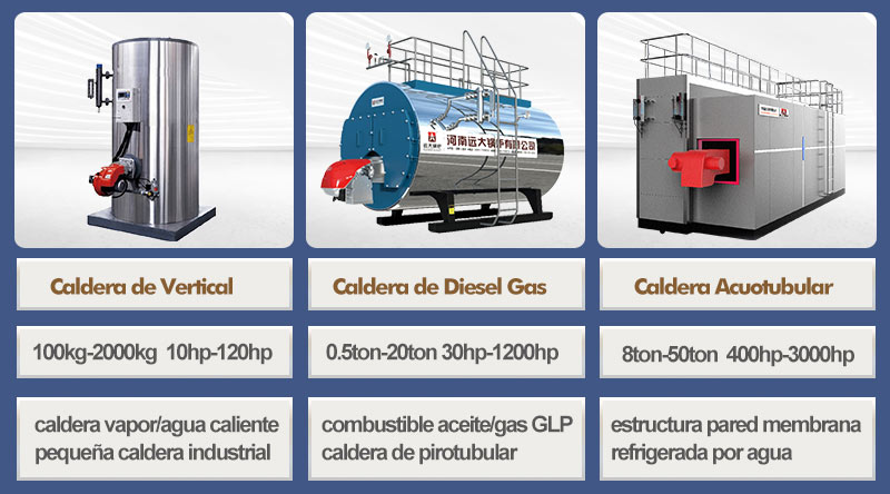 caldera diesel gas, caldera vapor china