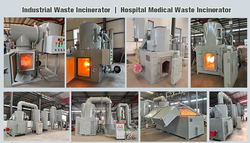 medical waste incinerator,hospital incinerator,smokeless incinerator