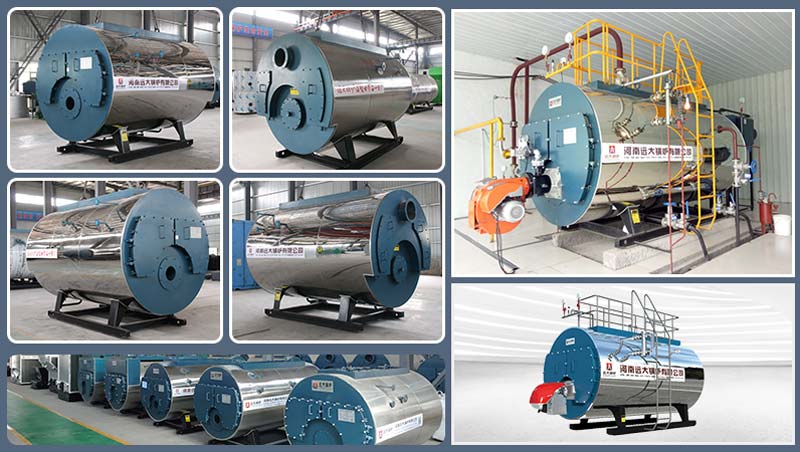 wns fire tube boiler system,oil gas fired boiler,oil gas steam boiler