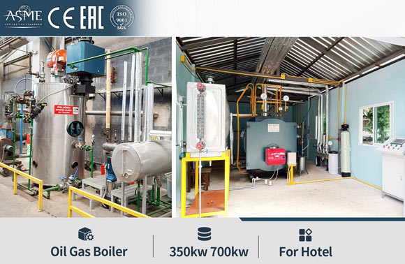 diesel boiler for hotel, gas boiler for hotel, hot water boiler for hotel