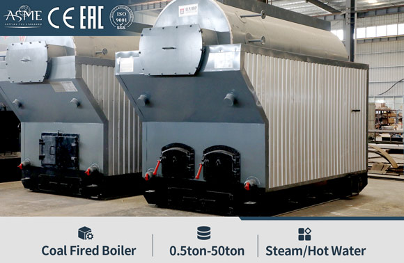 DZH Travelling Grate Coal Boiler Manual Feeding Solid Fuel Boiler
