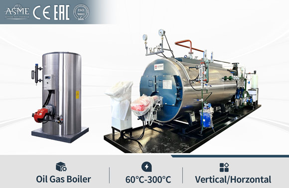 Hot Water Heater Boiler Oil Gas Fired Heater Boiler For Industrial Use