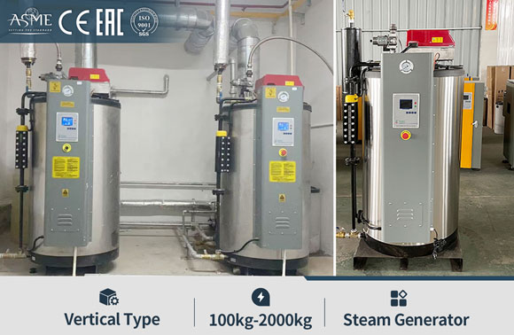 vertical water tube gas boiler,LSS vertical boiler,LSS water tube boiler