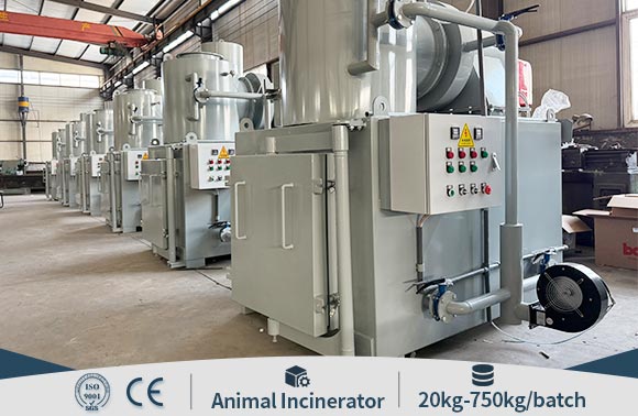 Pets Cremation Furnace Animal Carcass Waste Incinerator
