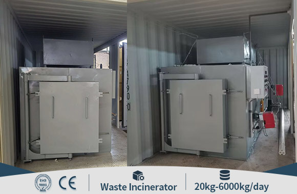 hospital waste incinerator equipment,portable medical incinerator,containerised medical incinerator