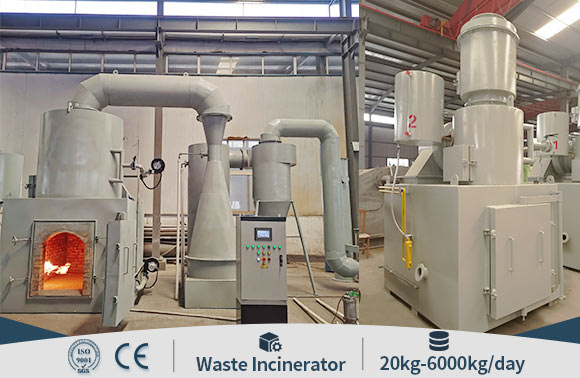 Industrial Waste Garbage Incinerator Diesel Gas Incinerator 20kg-5000kg