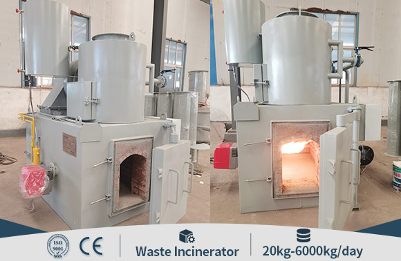 hospital waste incinerator, 200kg medical incinerator,300kg medical incinerator