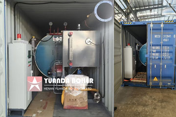 Mobile steam boiler,oil gas boiler,containerised boiler