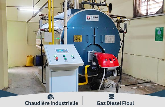 Chaudi&egrave;re Industrielle &agrave; Fuel Gaz