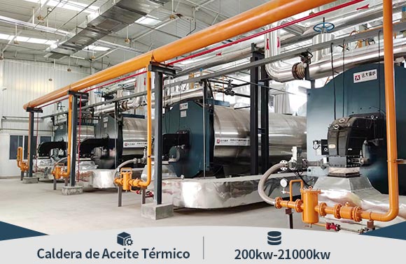 caldera industrial de aceite t&eacute;rmico