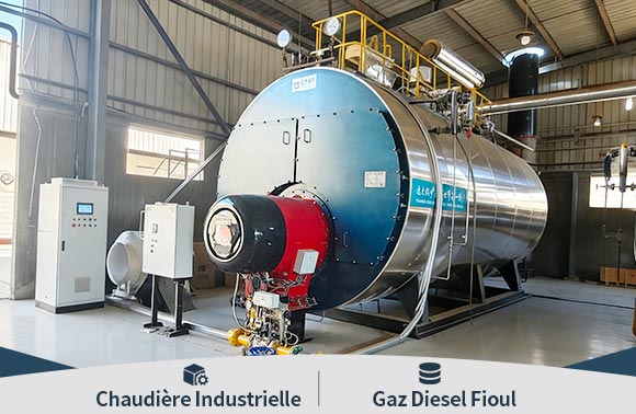 Chaudi&egrave;re Tube &agrave; Feu Industrielle &agrave; Fuel Gaz