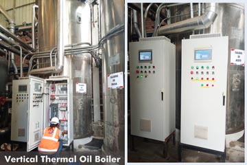 lubricant oil factory boiler, industrial thermal oil boiler Peru