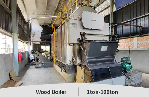 chain grate wood biomass boiler