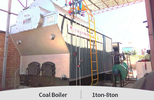 manual feeding travelling grate coal boiler