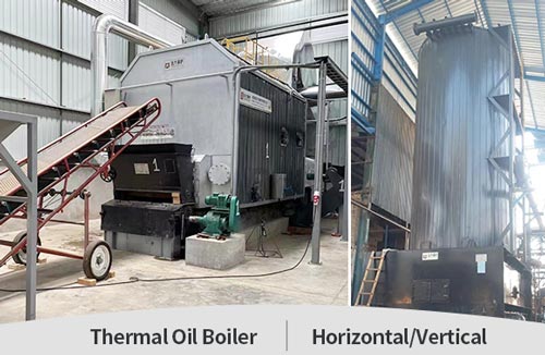 biomass wood fired thermal oil boiler