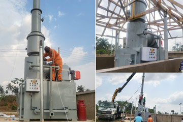  100kg incinerator,hospital medical incinerator,waste management incinerator