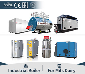Industrial Boiler For Milk & Dairy Processing Plants