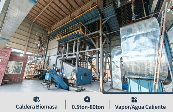 caldera lena madera industriales