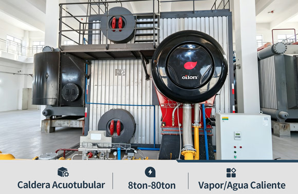 Caldera de vapor de tubos de agua