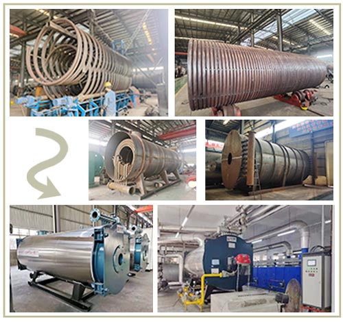 diesel gas fired thermal oil boiler