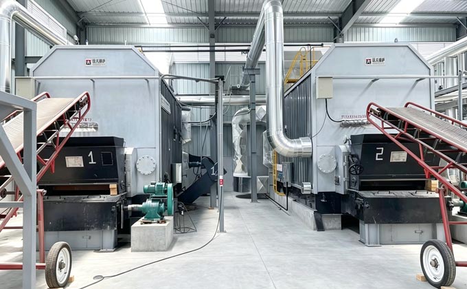 Calentador de fluido térmico de biomasa YGL, caldera de aceite térmico de madera YGL Calentador de fluido térmico de biomasa YGL, caldera de aceite térmico de madera YGL