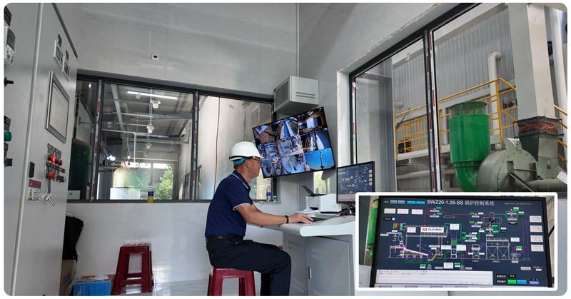 industrial boiler system